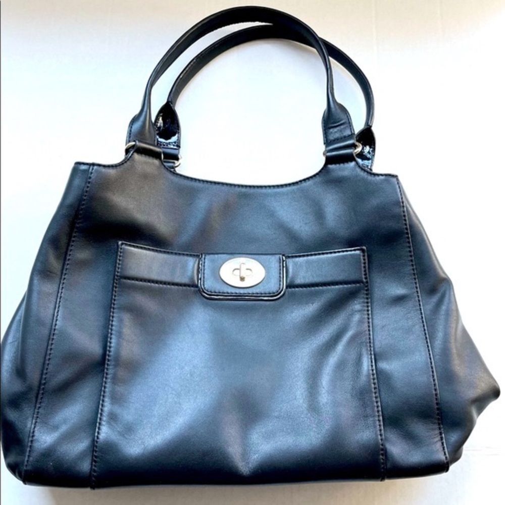 Kate Spade Hampton Road Melody Satchel Bag in Black